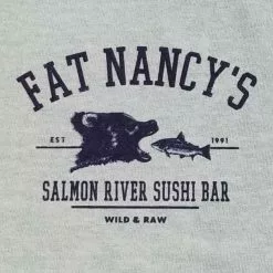 Fat Nancy's Tackle Shop Fat Nancy's Bear And Fish T-Shirt Apparel
