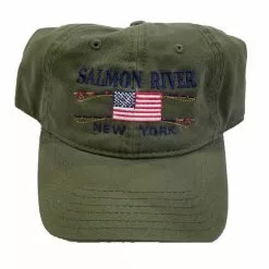 Fat Nancy's Tackle Shop Salmon River Flag Hat