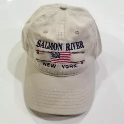 Fat Nancy's Tackle Shop Salmon River Flag Hat