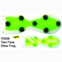 Lures Dreamweaver Spin Doctor Flasher Two Face Glow Frog