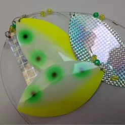 Hammerhead Spinners Trout Alien UV Silver Cup Lures