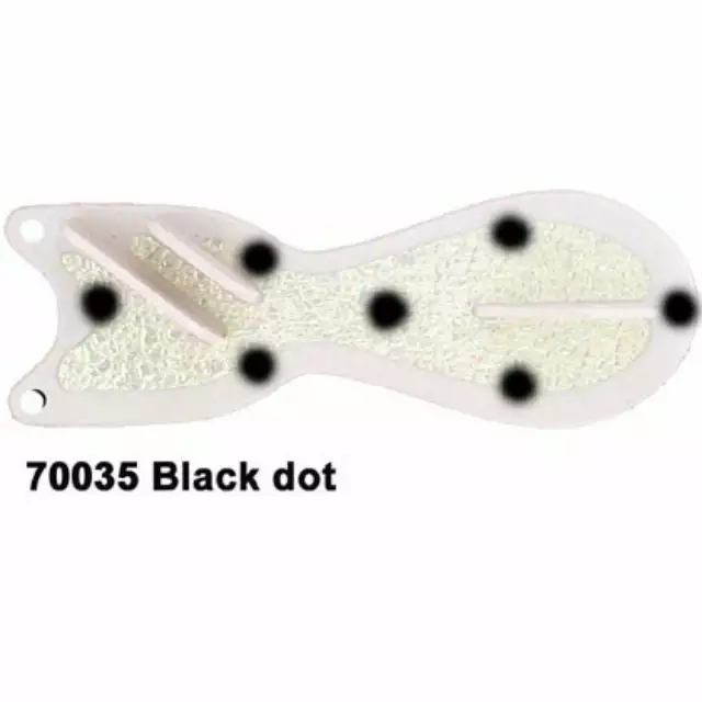 Lures Dreamweaver Spin Doctor Flasher Black Dot 70035
