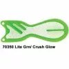 Dreamweaver Spin Doctor Flasher Light Green Crush Glow/ Crush Glow 70350 Lures