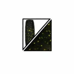 Plastic Bait Gary Yamamoto 5" Blue Black Chartreuse Flake Yamasenko