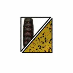 Gary Yamamoto 5" Watermelon W/Blk & Red Flakes Yamasenko Plastic Bait