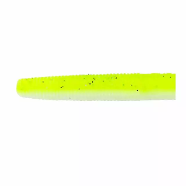 Plastic Bait Gary Yamamoto 5" Chartreuse White Laminate Yamasenko