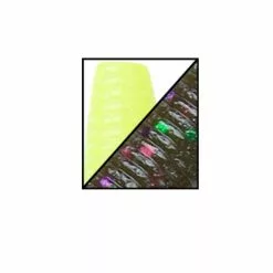 Plastic Bait Gary Yamamoto 5" Green Pumpkin W/ Chartreuse Tail Yamasenko