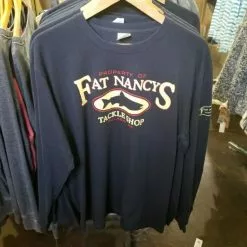 Fat Nancy's Tackle Shop Long Sleeve Property Of Fat Nancy's Shirt Apparel