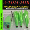Lures A-TOM-MIK ATR-005 Rhys/A-TOM-MIK “Green Glow UV” Meat Rig