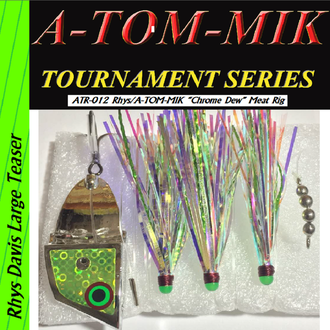 Lures A-TOM-MIK ATR-012 Rhys/A-TOM-MIK Chrome Mtn. Dew Meat Rig