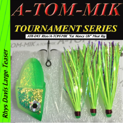 Lures A-TOM-MIK ATR-043 Rhys/A-TOM-MIK “Fat Nancy UV” Meat Rig