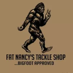 Fat Nancy's Tackle Shop Fat Nancy's Bigfoot Approved T-Shirt Apparel