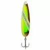 Michigan Stinger Spoon Caramel Dolphin Yellow UV Lures