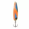 Michigan Stinger Spoon Orange Edge Blue UV Lures