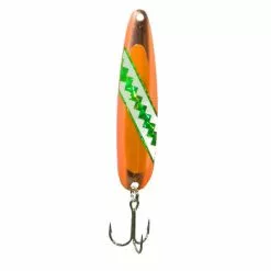 Lures Michigan Stinger Spoon Inmate Orange UV
