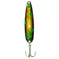 Lures Michigan Stinger Spoon Frost Byte Green UV