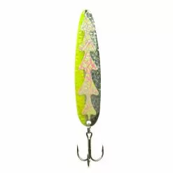 Michigan Stinger Spoon Yellow Wiggle Lures