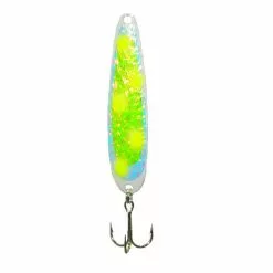 Michigan Stinger Spoon Yellow Frost UV Lures