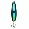 Michigan Stinger Spoon BTM GRN DOT-BLK DOT CNTR Lures
