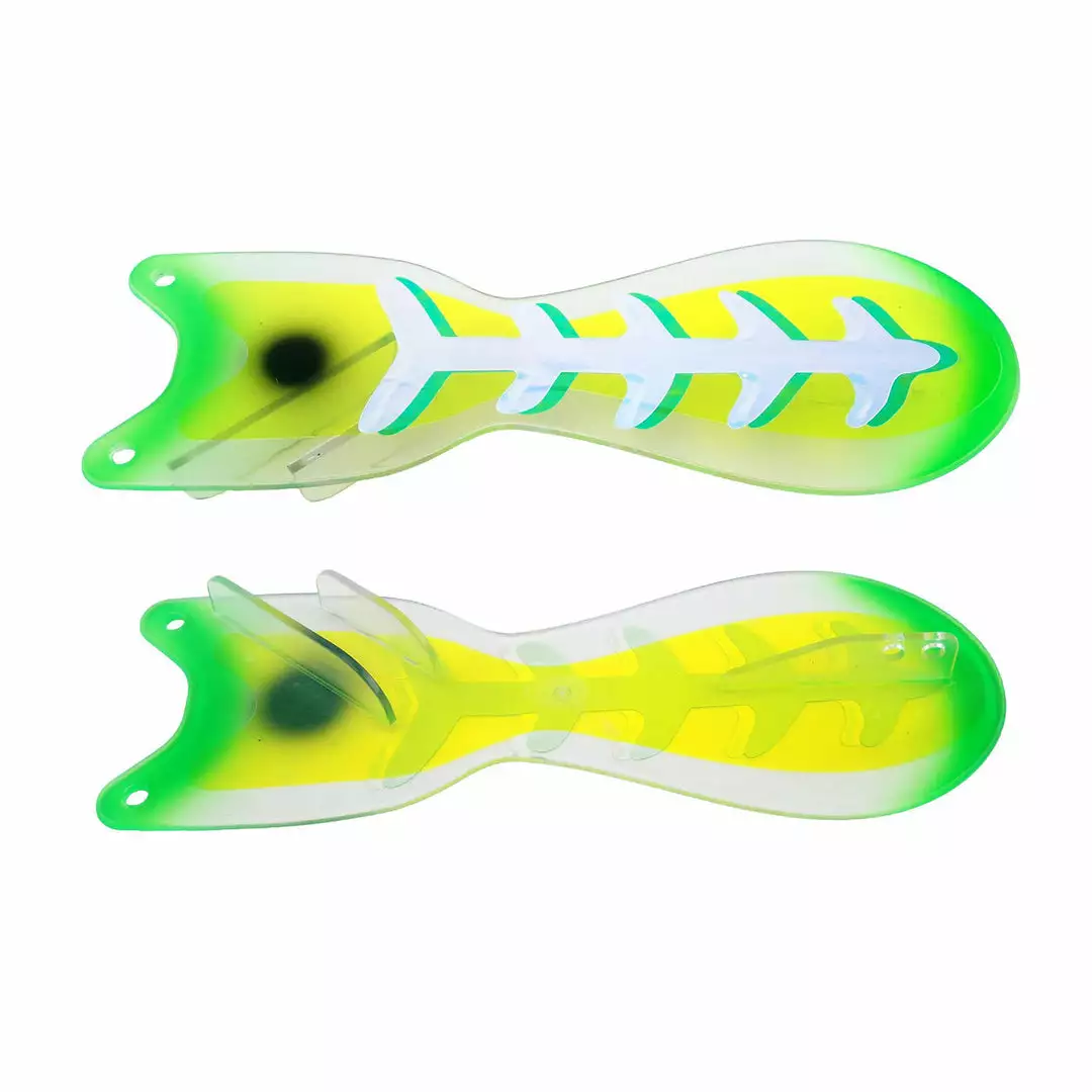 Dreamweaver Spin Doctor Flasher Green Yellow UV Lures