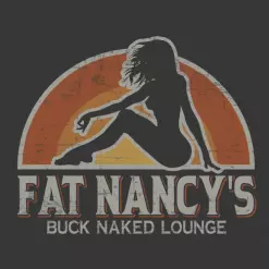 Fat Nancy's Tackle Shop Apparel Fat Nancy's Buck Naked Lounge T-Shirt