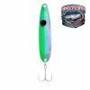 Lures Michigan Stinger Spoon Tuxedo Green UV