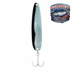 Michigan Stinger Spoon Black Edge Glow Lures