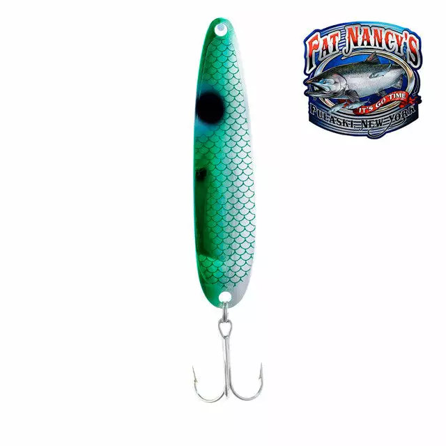Michigan Stinger Spoon Emerald Shiner Hologram Lures