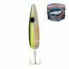 Michigan Stinger Spoon Gator Chartreuse Crushed UV Lures