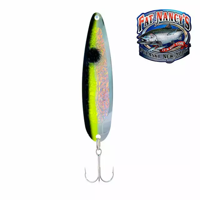 Lures Michigan Stinger Spoon Gator Chartreuse UV