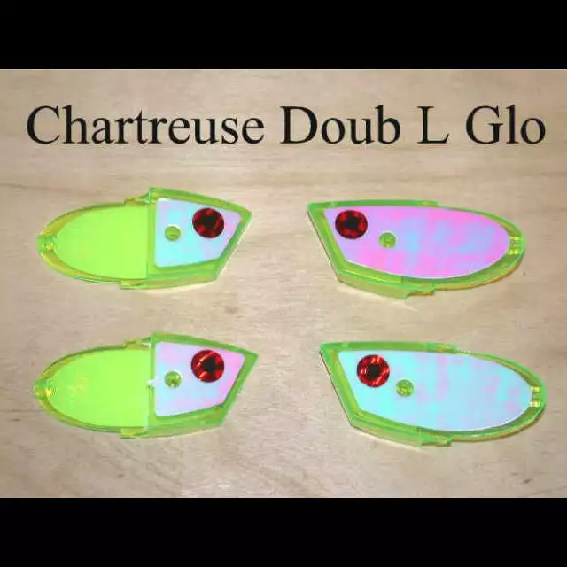 John King Magnum Meat Head CHART.DOUBLE GLO Lures