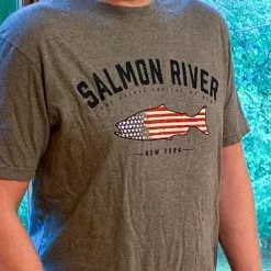 Fat Nancy's Tackle Shop Salmon River New York T-Shirt