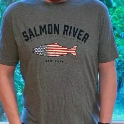 Fat Nancy's Tackle Shop Salmon River New York T-Shirt