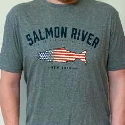 Fat Nancy's Tackle Shop Salmon River New York T-Shirt