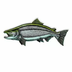Fat Nancy's Tackle Shop Small Salmon Decal Decals