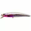 Lures Challenger Jr. Minnow 3 1/2" CHROME PURPLE SPLASH/PINK BELLY
