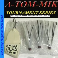 Lures A-TOM-MIK 010-King-023/Double Glo Cow Meat Rig