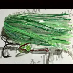 A-TOM-MIK Tournament Live Series Trolling Flies L205 Green Crinkle Lime Live Lures