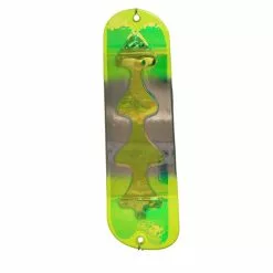 Michigan Stinger Flasher Chrome Yellow Jeans Lures