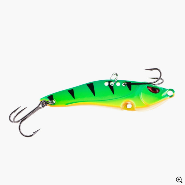 Lures Freedom Tackle Blade Bait Fire Tiger Glow
