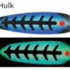 Moonshine Lures Trolling Spoon Blue Hulk