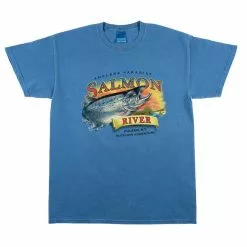 Fat Nancy's Tackle Shop Featured Products Angler's Paradise Salmon River T-Shirt