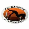 Fat Nancy's Tackle Shop Buck Naked Lounge (COLORED) Decals