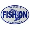 Fat Nancy's Tackle Shop Decals Fish On