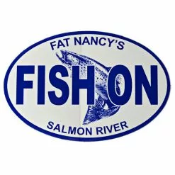 Fat Nancy's Tackle Shop Decals Fish On