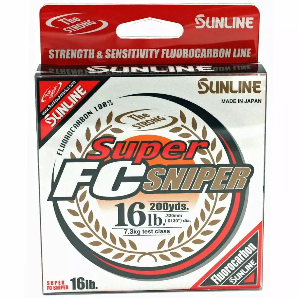 Sunline Super FC Sniper Fluorcarbon 100% Fishing Line