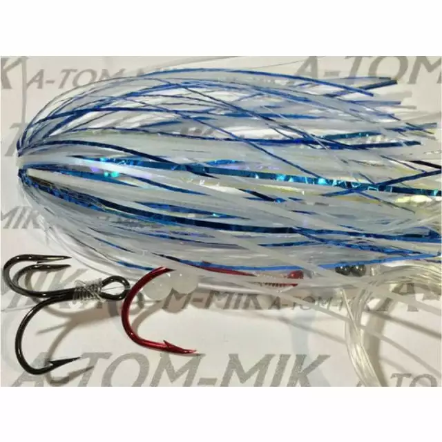 A-TOM-MIK Tournament Series Trolling Flies T044 Ultra Blue Glow (2004)