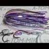 A-TOM-MIK Tournament Series Trolling Flies T151 Steven's Purple Mirage Lures