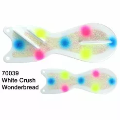 Lures Dreamweaver Spin Doctor Flasher White Crush Wonderbread 70039