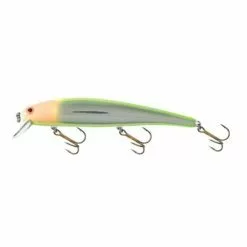 Lures BOMBER LONG A CHROME/CHART BACK & BELLY